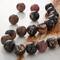 12 Pack: Rhodonite Round Beads by Bead Landing™